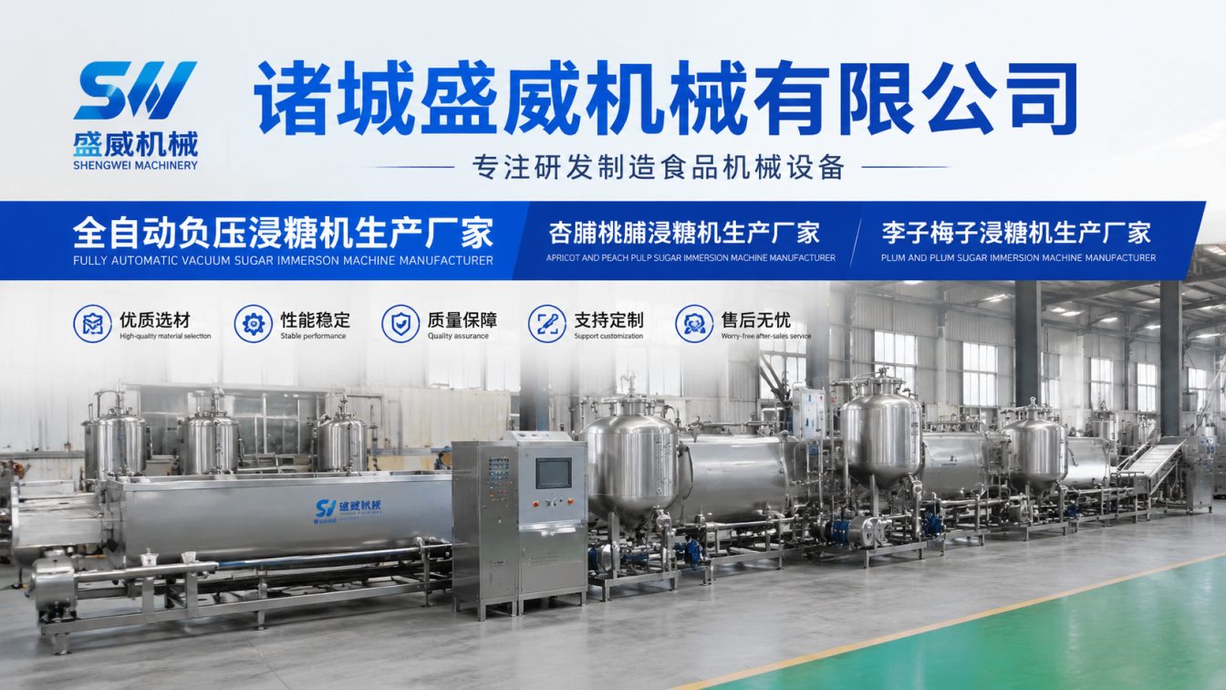 永州为果脯加工提供负压浸糖方案